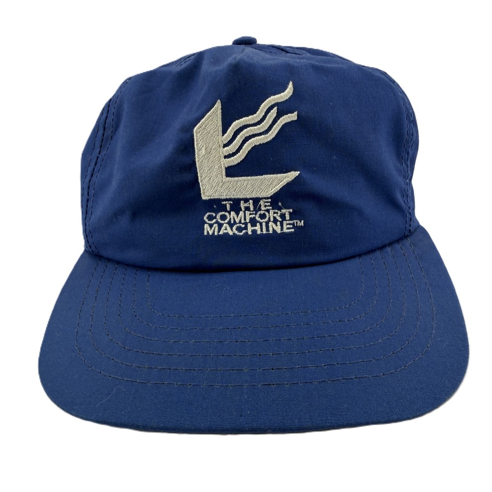 Duke Energy Snapback Hat Mens OSFA Blue The Comfort Machine Vintage USA